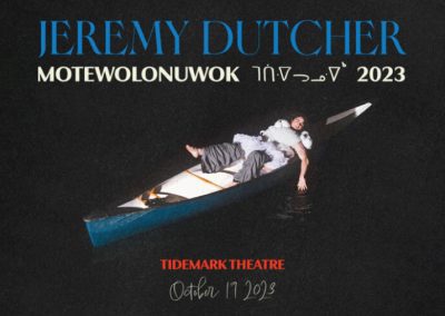 Jeremy Dutcher: The Motewolonuwok ᒣᑏᐧᐁᓓᓄᐧᐁᒃ Tour