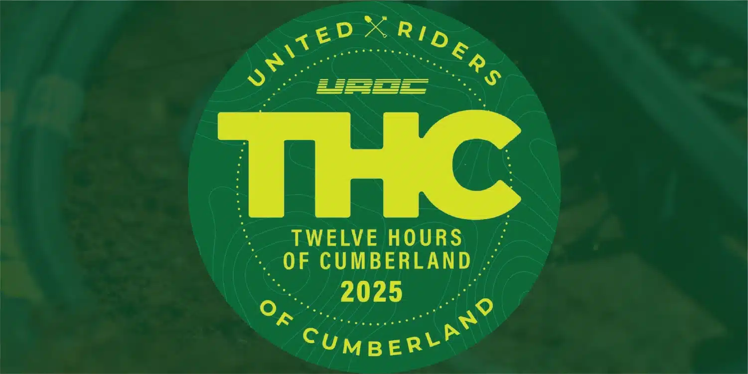 Twelve Hours of Cumberland bike race banner