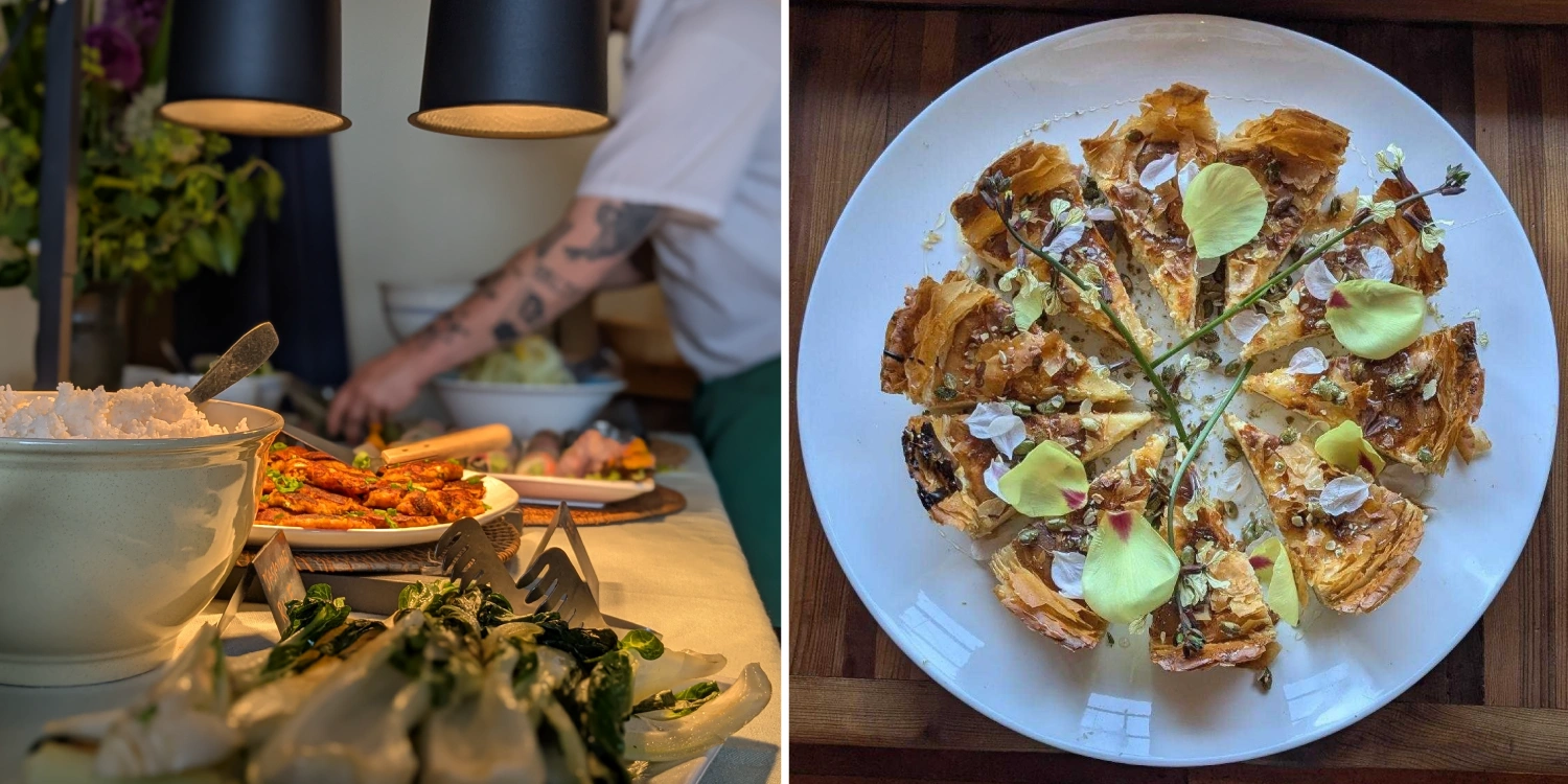 Hollyhock — A Cortes Island oasis Hollyhock restaurant gallery