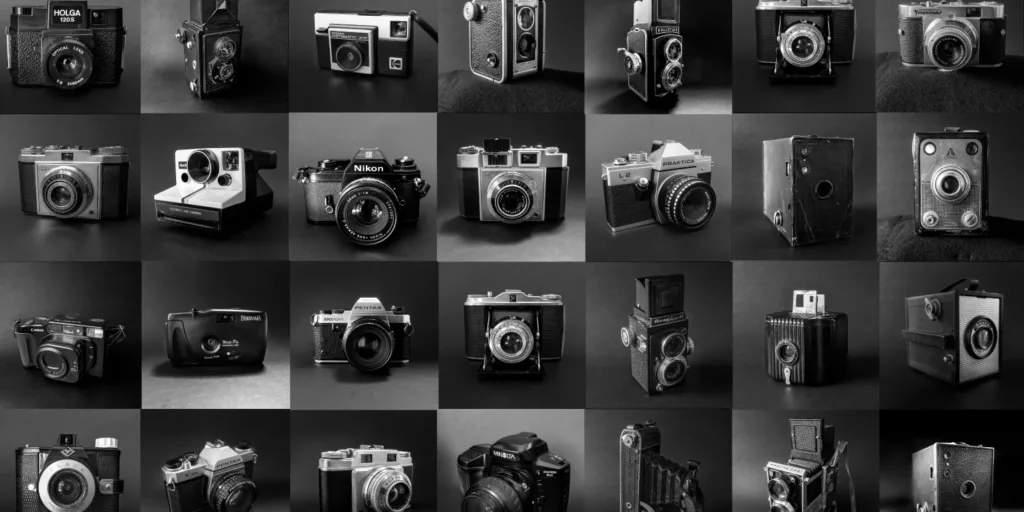 Explore by Region Vintage cameras draw memories from the shadows