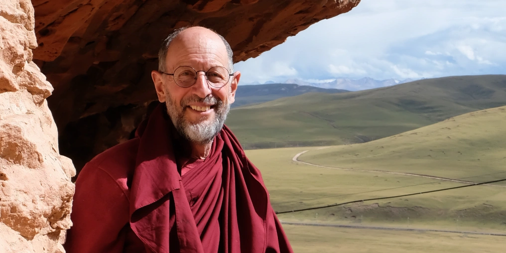 Lama Mark, the leader of meditation