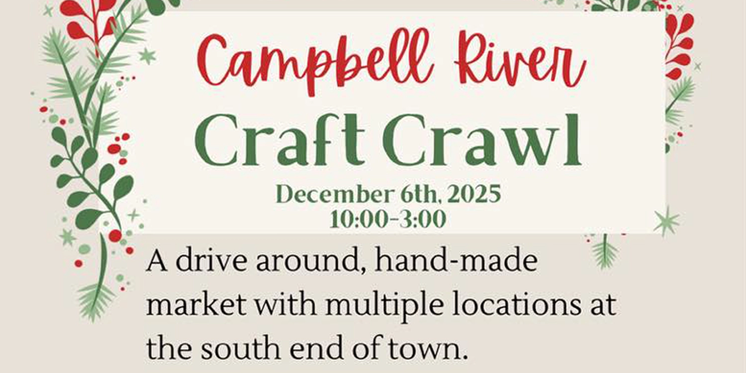 Campbell River Craft Crawl poster