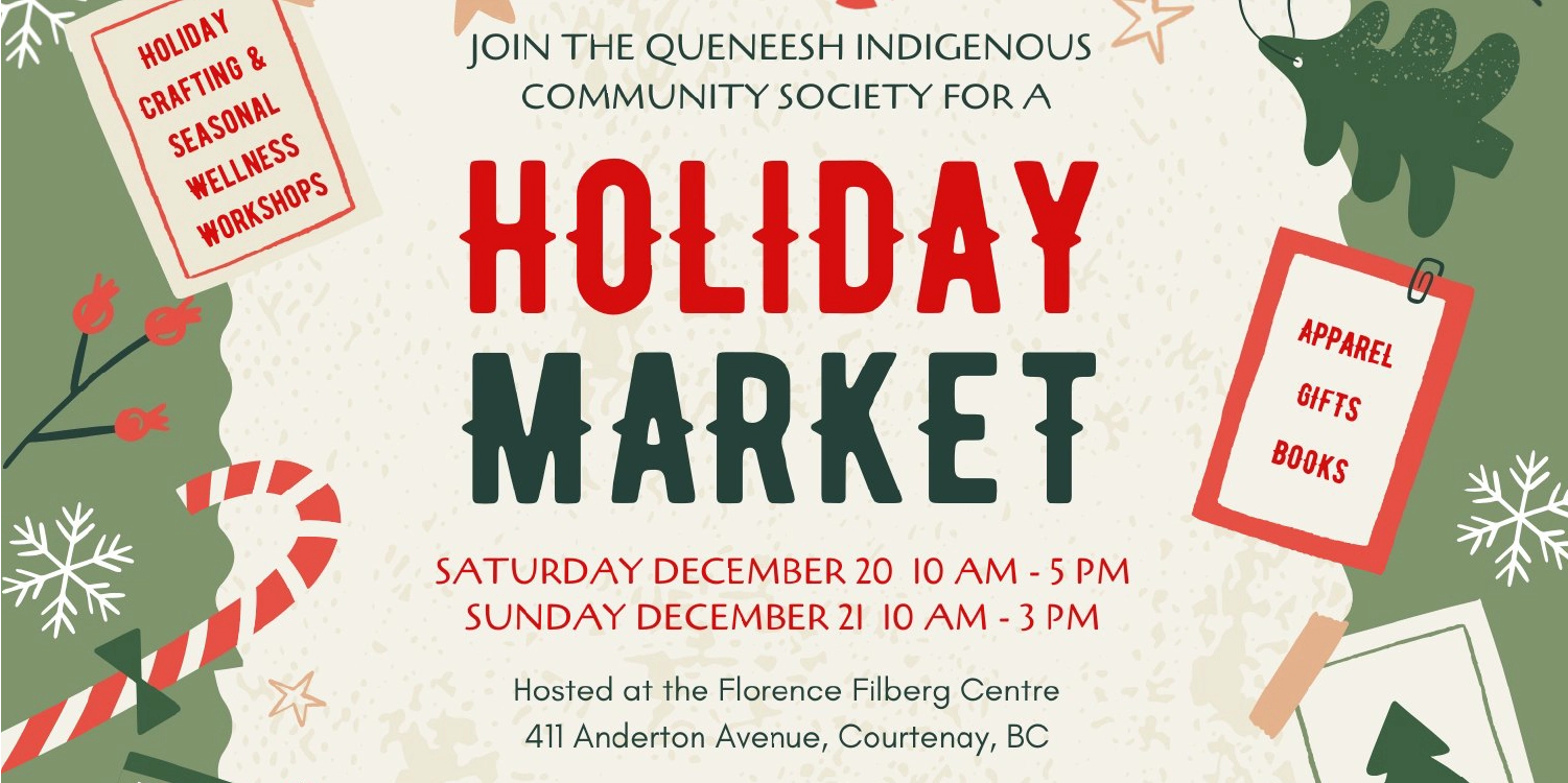Queneesh Holiday Market poster