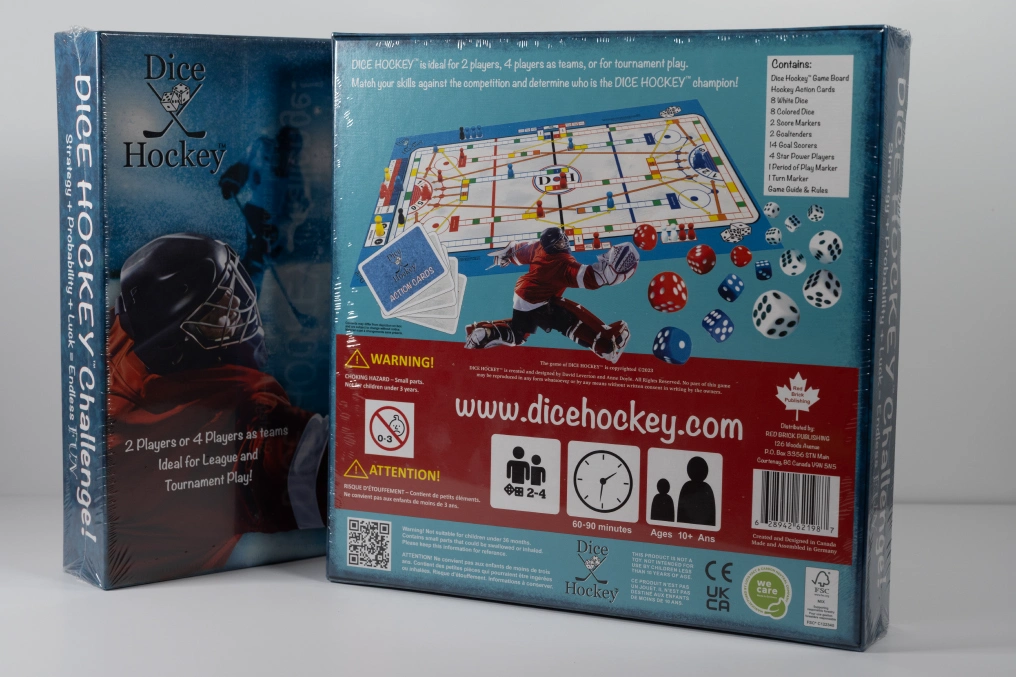 Dice Hockey Challenge box