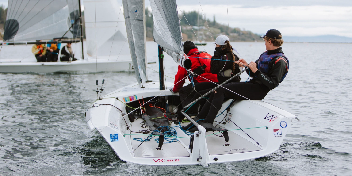 vx one sailing comox bay